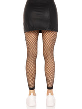 Leg Avenue Industrial Net Footless Tights Black One Size Hosiery